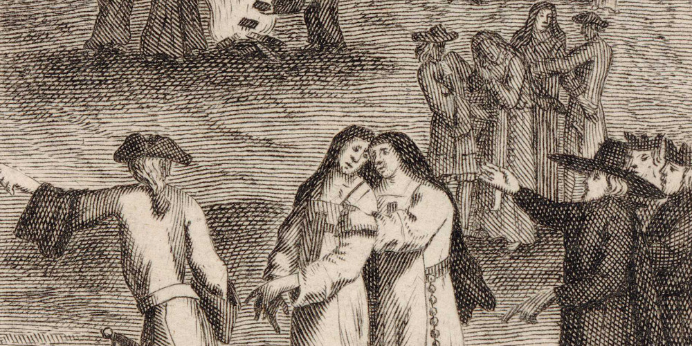 Religieuses de Port-Royal « non signeuses » (coll. Michel Hennin, 1666-1667,BNF Estampes)